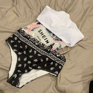 PAISLEY BANDEAU BIKINI